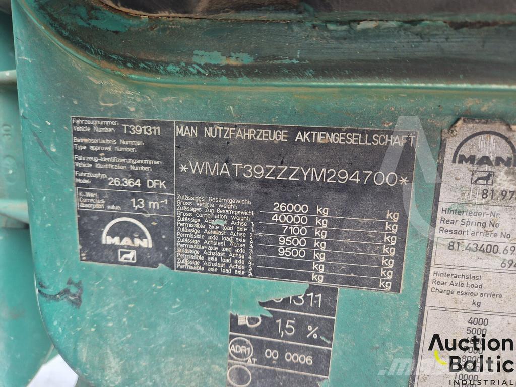 MAN 26.364 Kiper tovornjaki