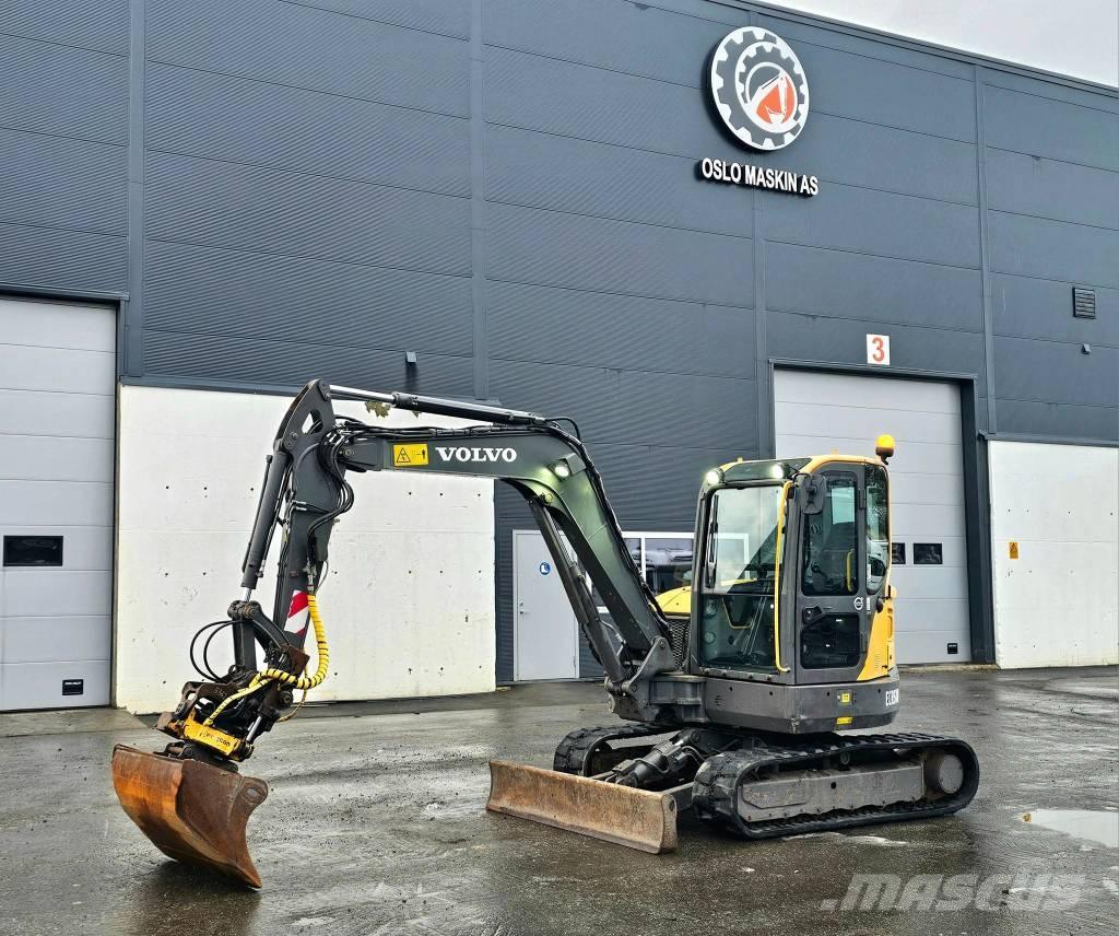 Volvo ECR 58 D Mini bagri <7t