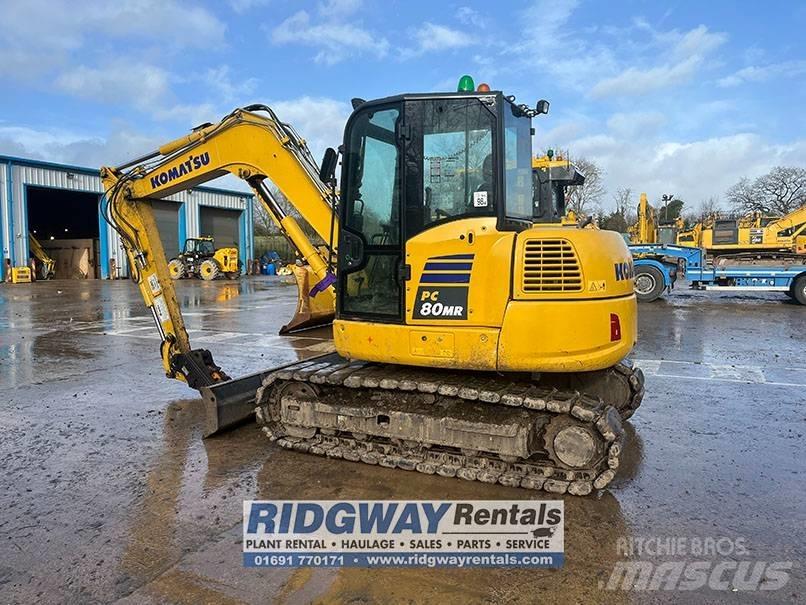 Komatsu PC 80 MR-5 Midi bagri 7t – 12t