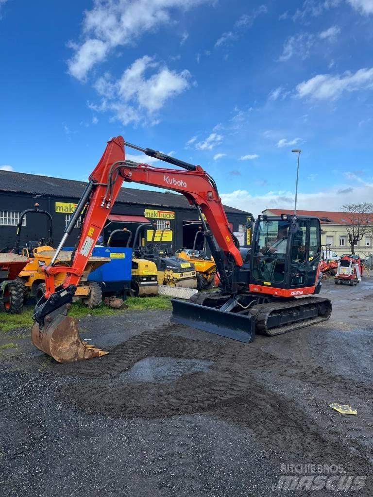 Kubota KX 080-4a Midi bagri 7t – 12t