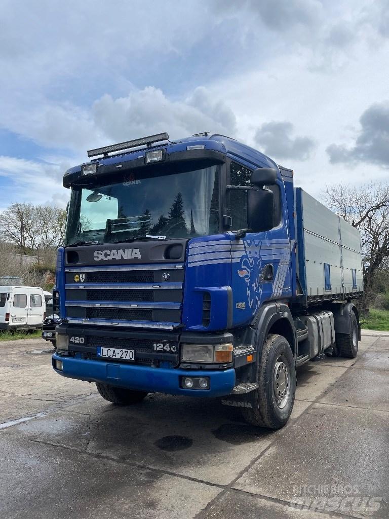 Scania 124 C 420 Kiper tovornjaki