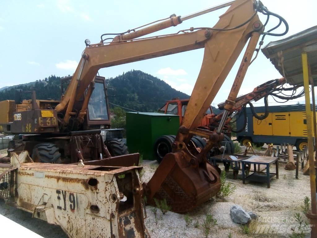 Case Poclain 1088 P Bagri na kolesih