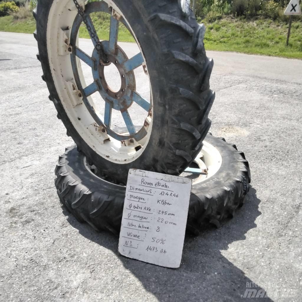 Kleber 12.4R46 Gume, kolesa in platišča