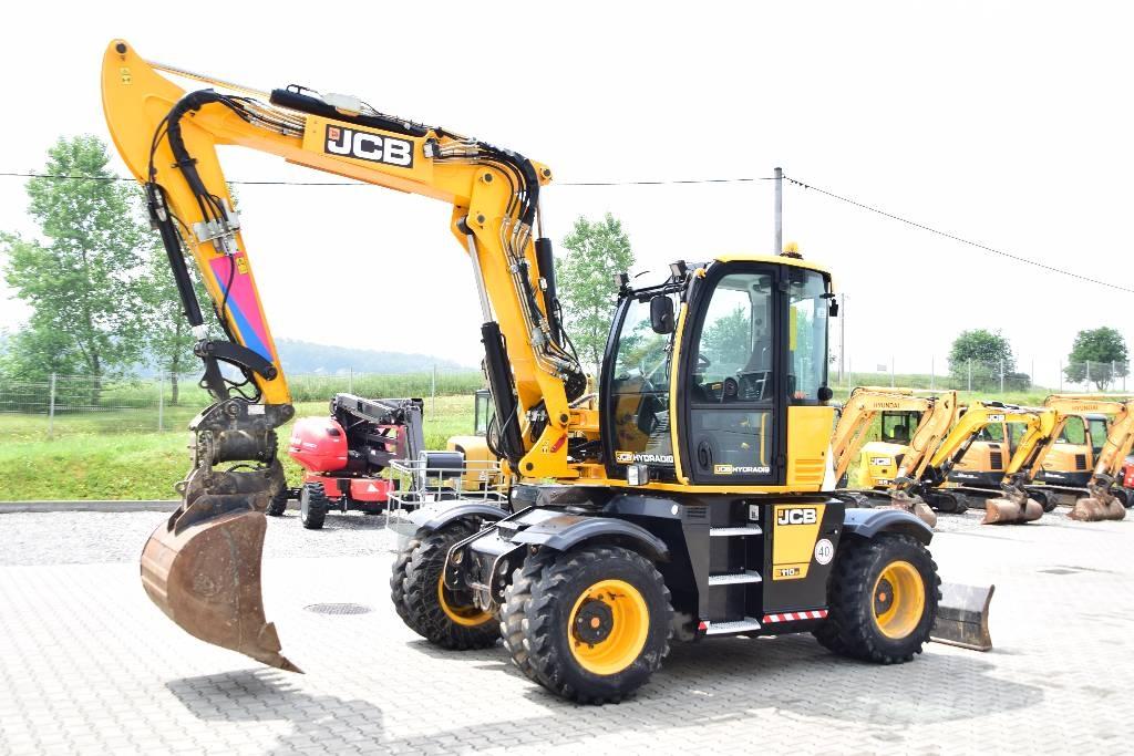 JCB Hydradig Bagri na kolesih
