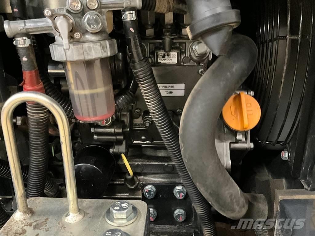 Hitachi ZX 19 U-6 Mini bagri <7t