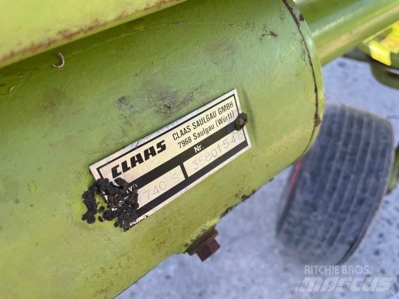 CLAAS 740 S Obračalniki in zgrabljalniki