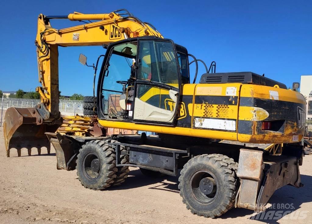 JCB JS 200 W Bagri na kolesih