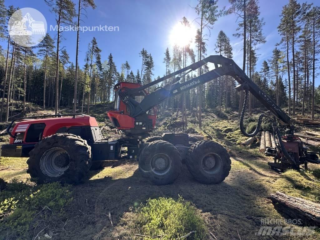 Komatsu 951 Harvesterji