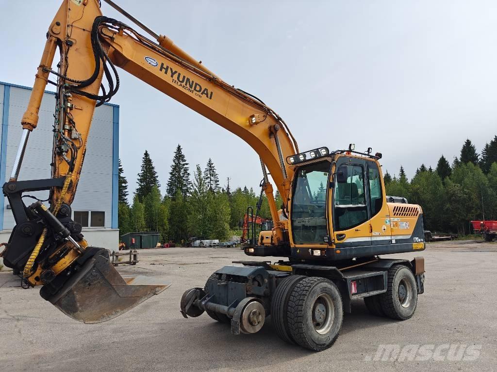 Hyundai R170-W9 Bagri na kolesih