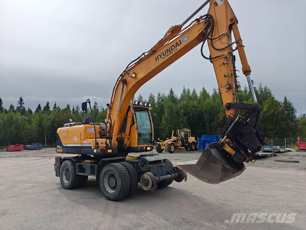 Hyundai R170-W9 Bagri na kolesih