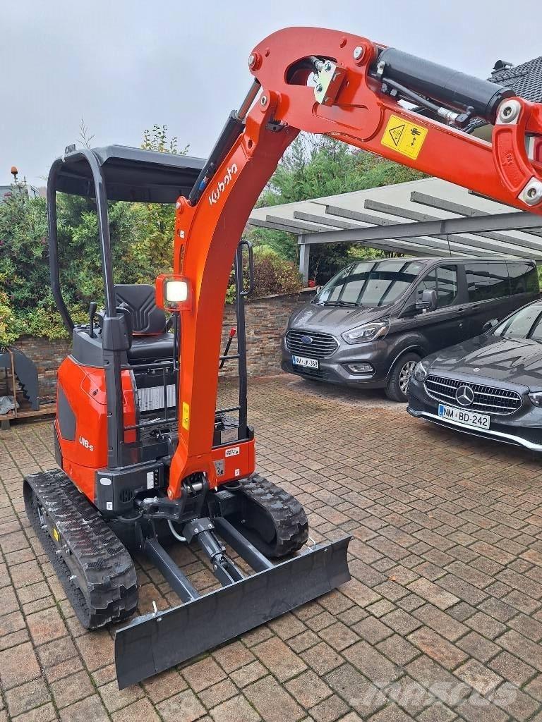 Kubota U 18-5 Mini bagri <7t