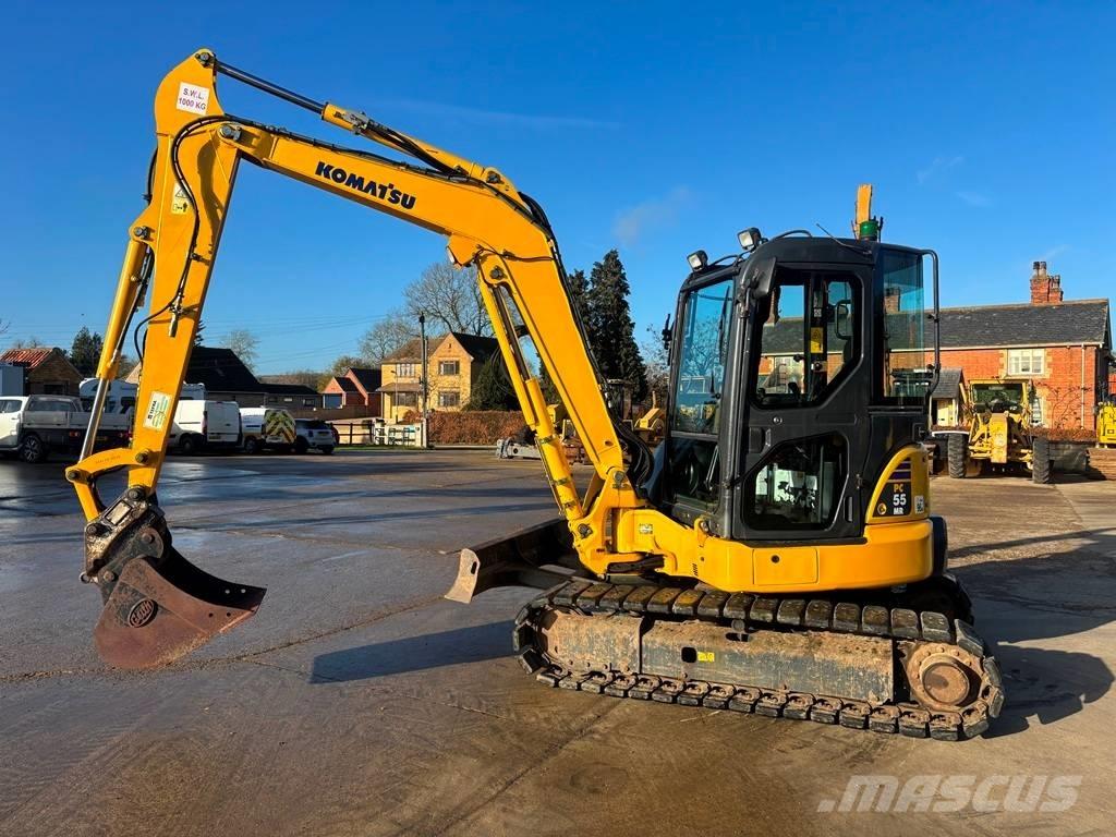 Komatsu PC 55 MR-3 Midi bagri 7t – 12t
