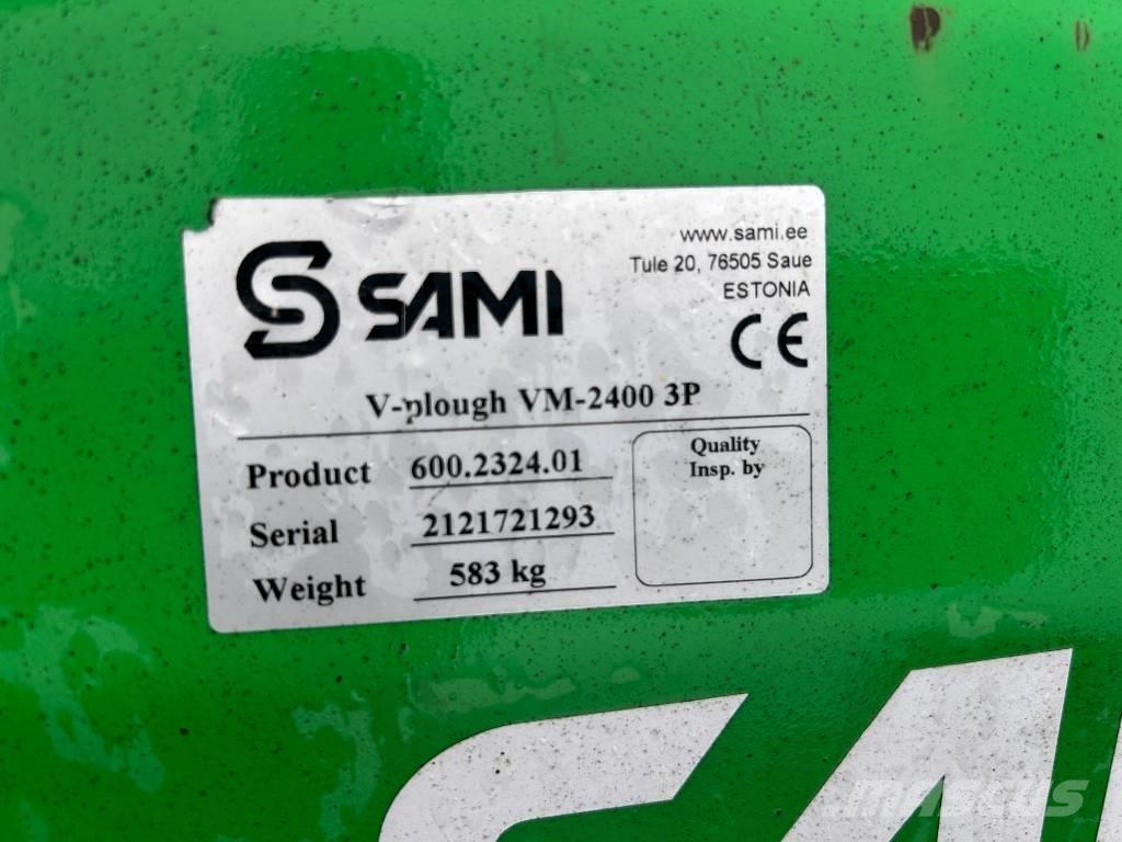 Sami VB2400 Snežne deske in plugi
