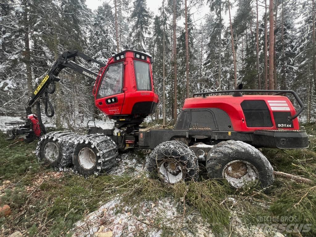 Komatsu 931xc Harvesterji