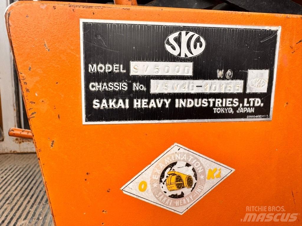 Sakai SV 500 D Kompaktorji tal