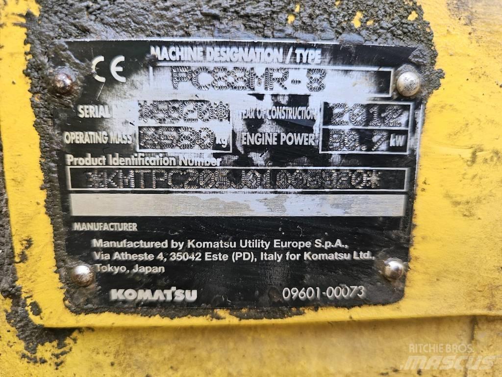 Komatsu PC 88 MR-8 Midi bagri 7t – 12t