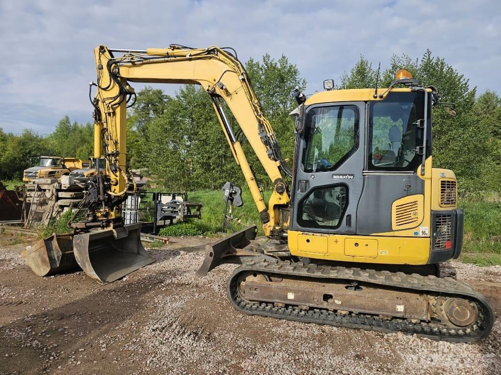 Komatsu PC 88 MR-8 Midi bagri 7t – 12t