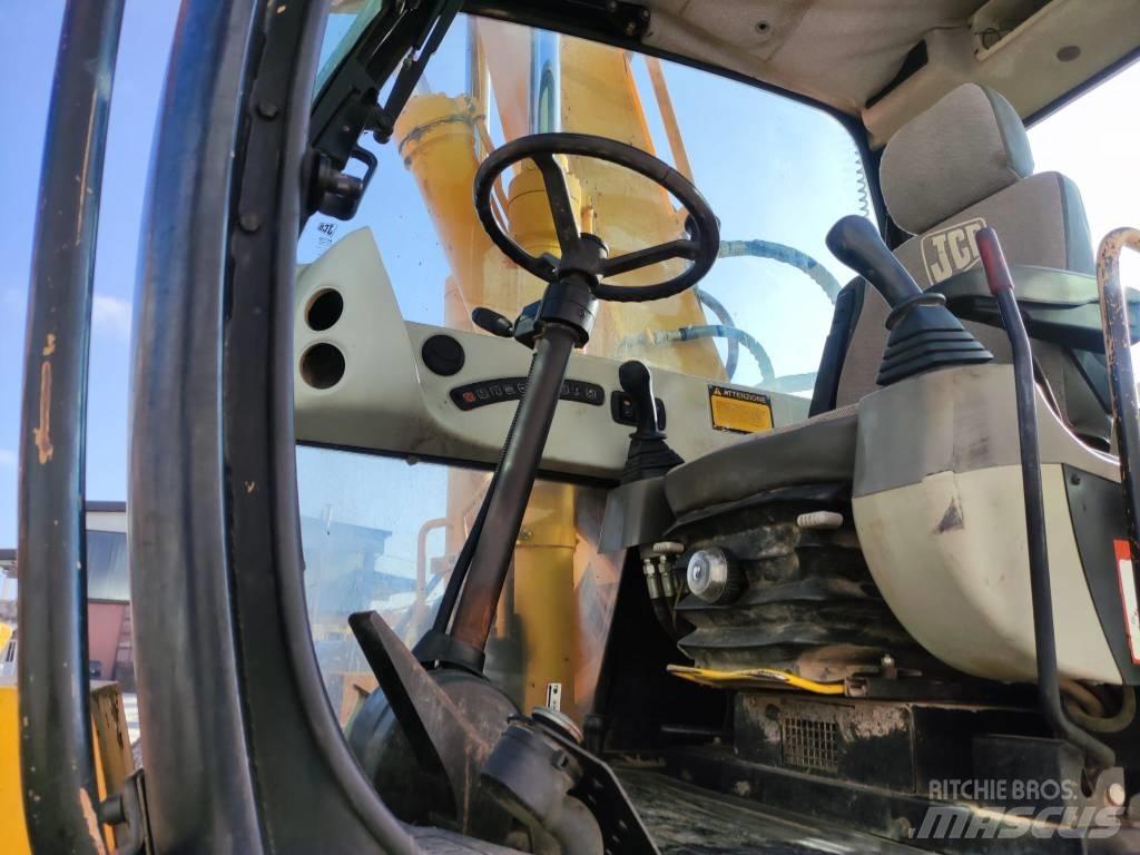 JCB JS 145 W Bagri na kolesih