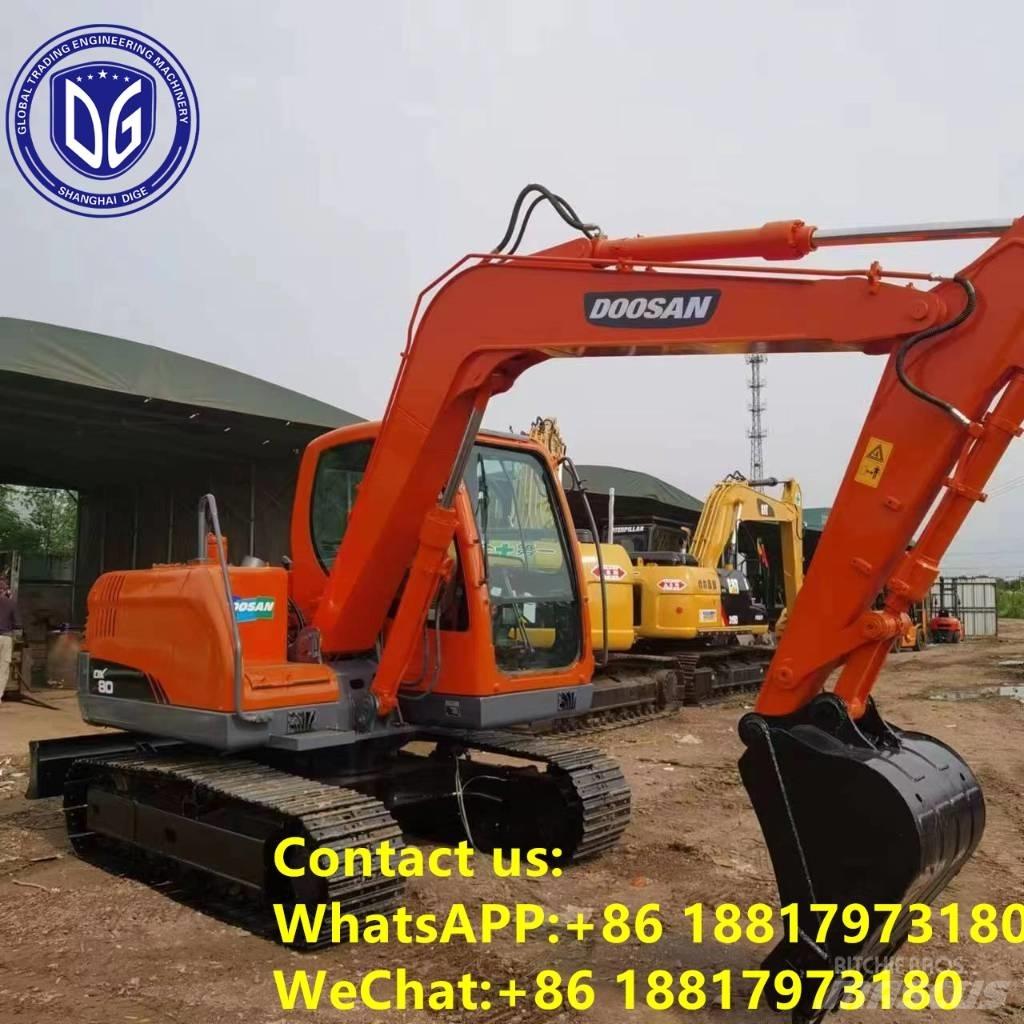Doosan DX 80 Bagri goseničarji