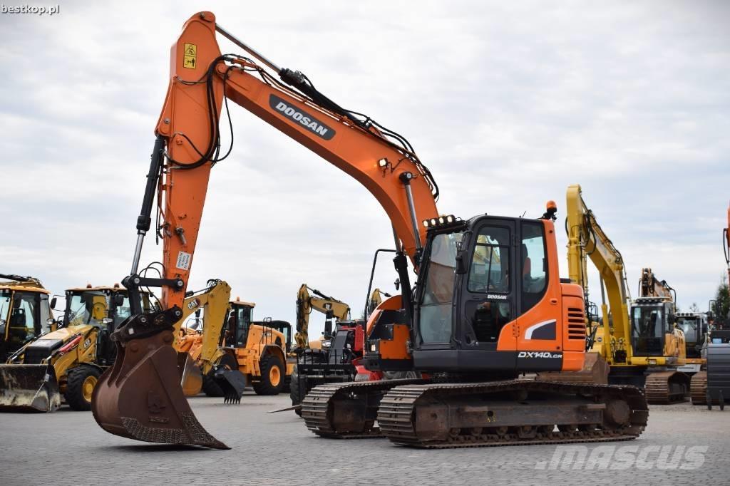 Doosan DX 140 LCR-5 Bagri goseničarji