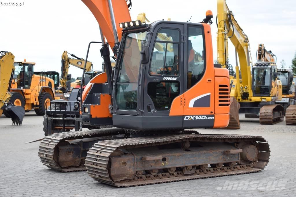 Doosan DX 140 LCR-5 Bagri goseničarji
