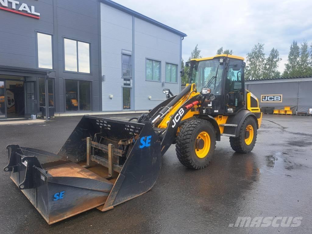 JCB 409 Kolesni nakladalci