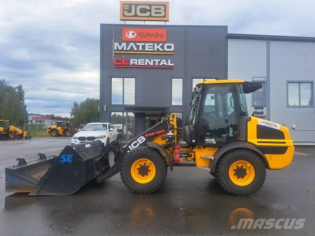 JCB 409 Kolesni nakladalci