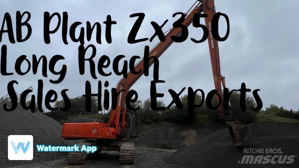 Hitachi ZX 350 LL Bagri goseničarji