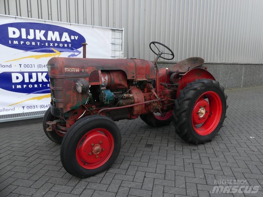Fahr D181 Traktorji