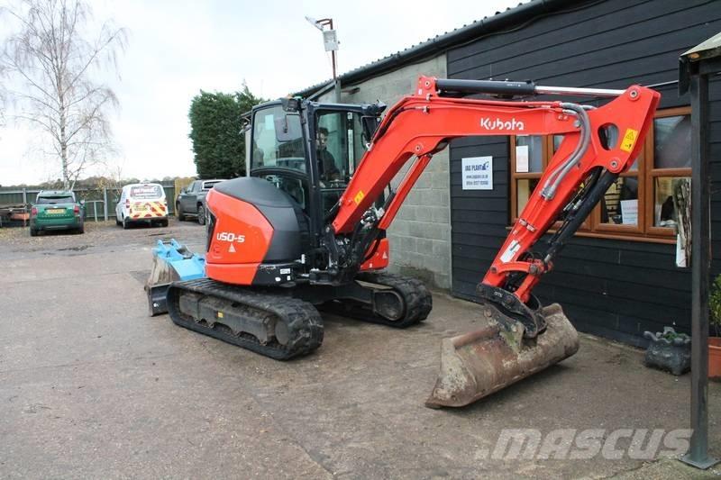 Kubota U 50-5 Mini bagri <7t