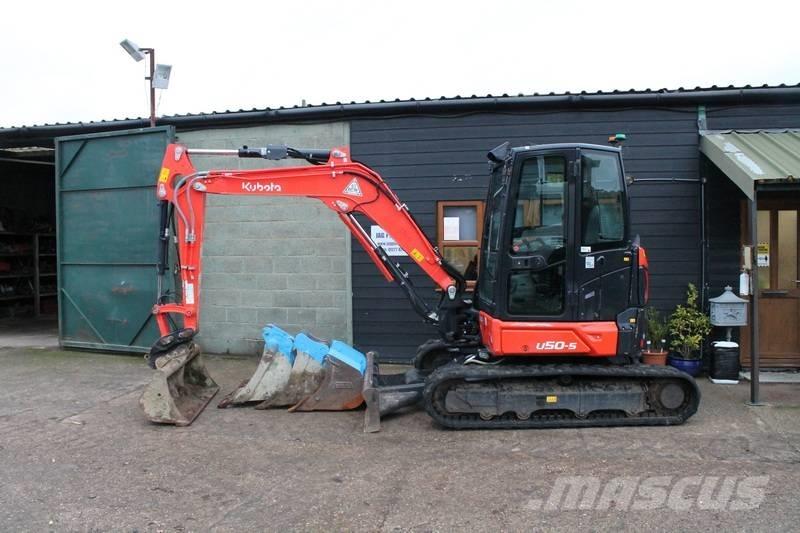 Kubota U 50-5 Mini bagri <7t