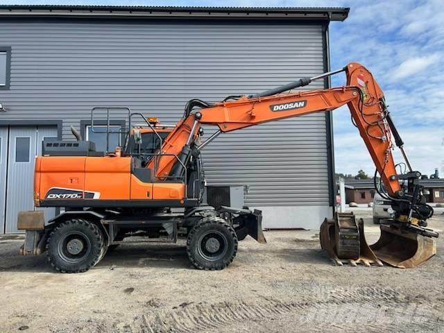 Doosan DX 170 W Bagri na kolesih