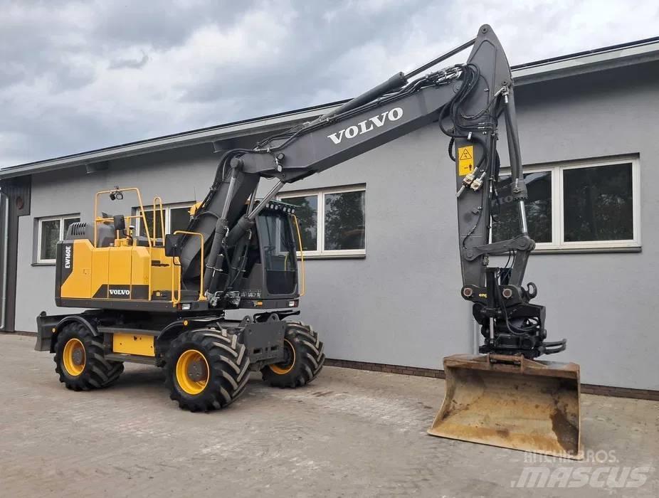 Volvo EW 160 E Bagri na kolesih