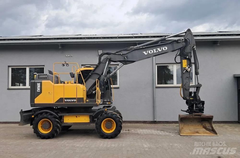 Volvo EW 160 E Bagri na kolesih