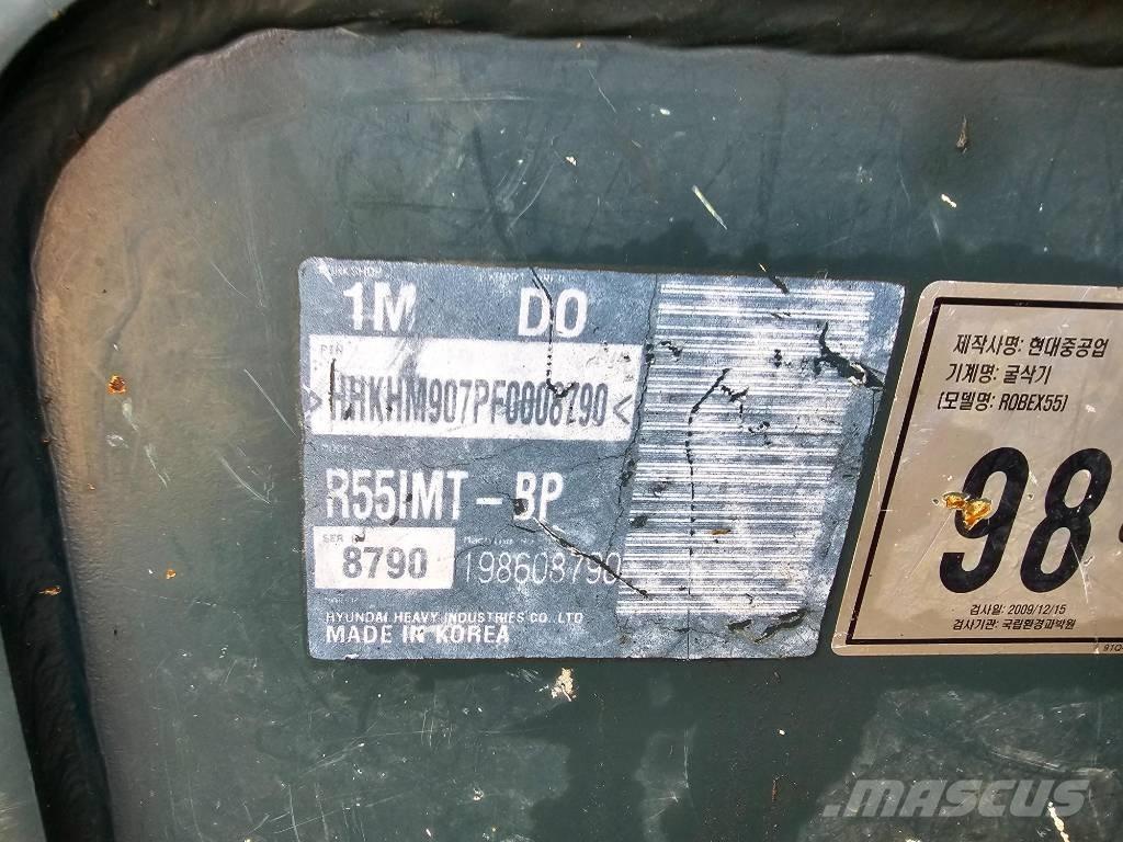 Hyundai Robex 55 Mini bagri <7t