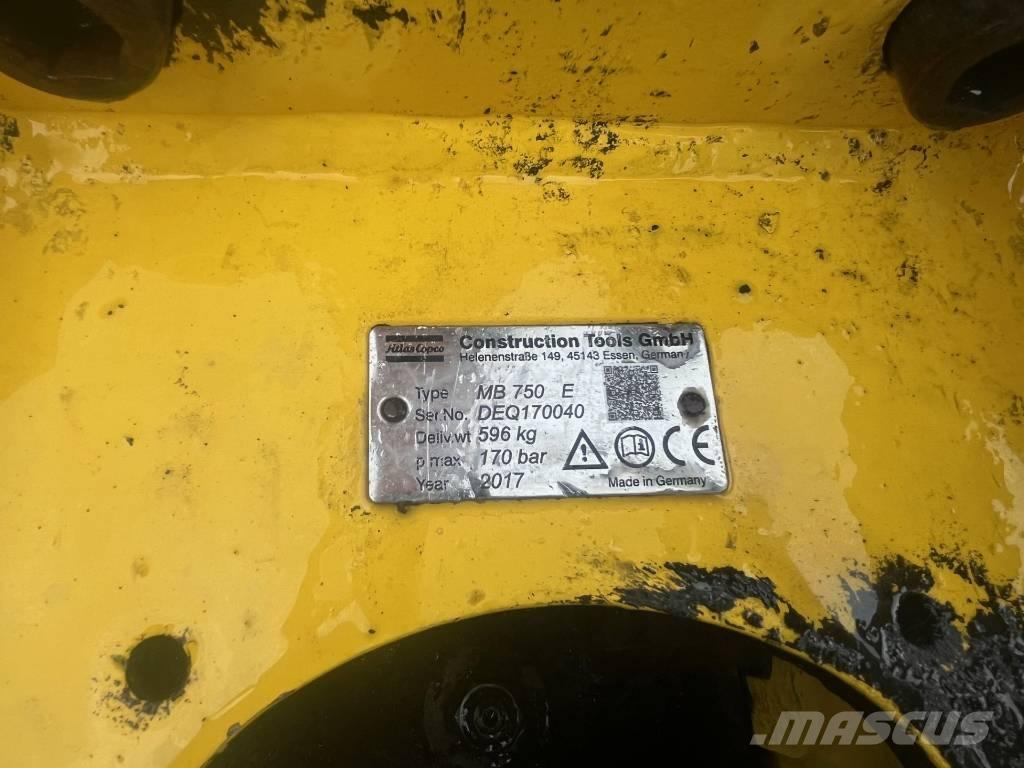 Atlas Copco MB 750 Kladiva