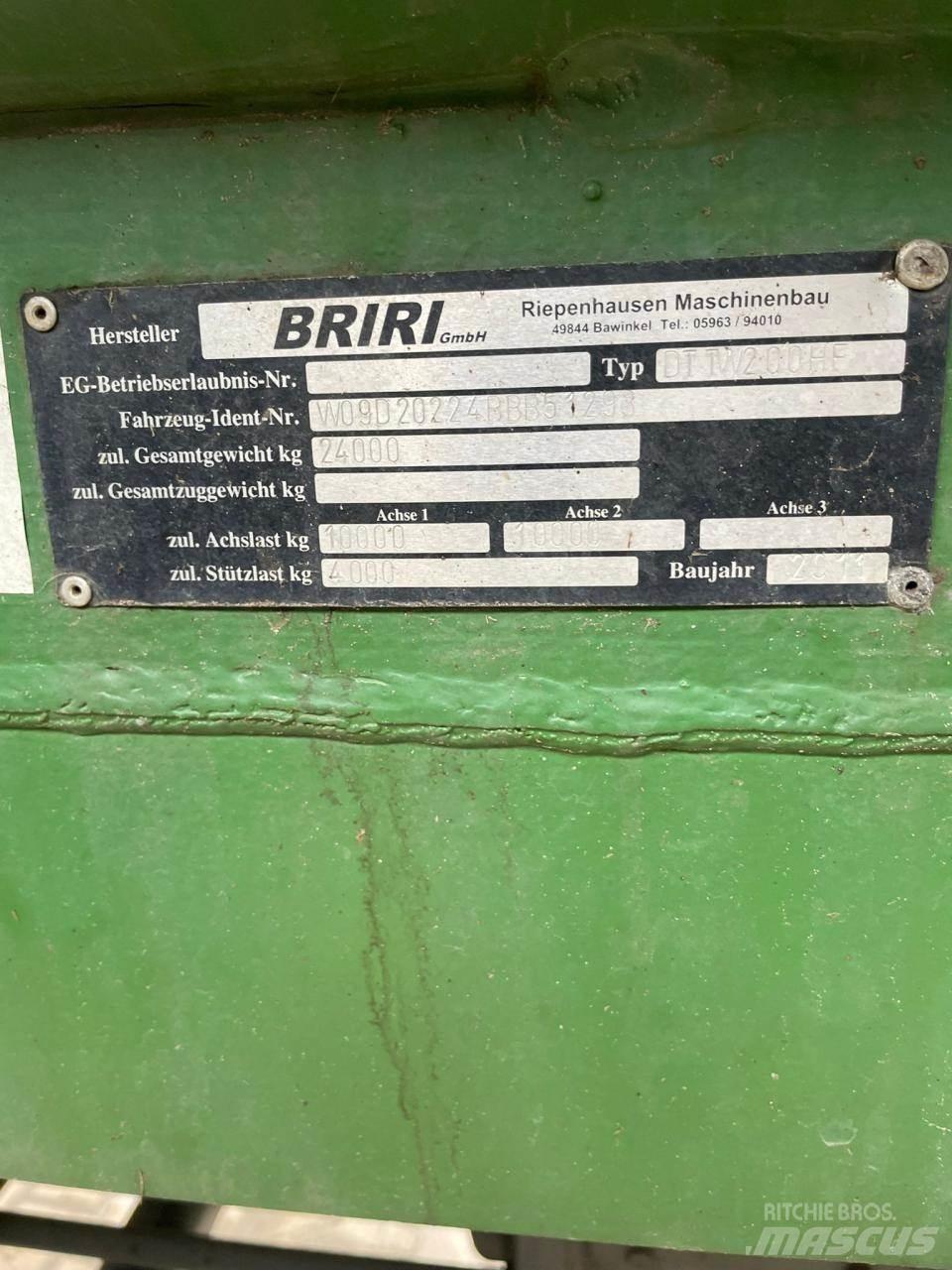 Briri Güllefass Cisterne za gnojnico