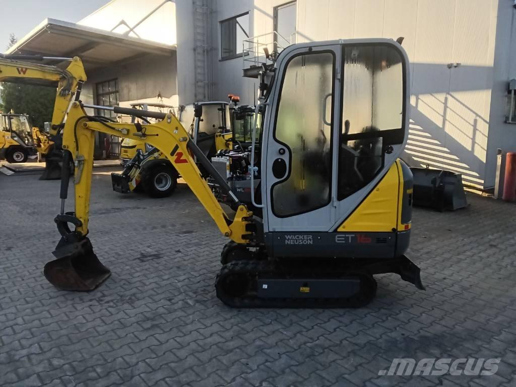 Wacker Neuson ET16 Bagri goseničarji