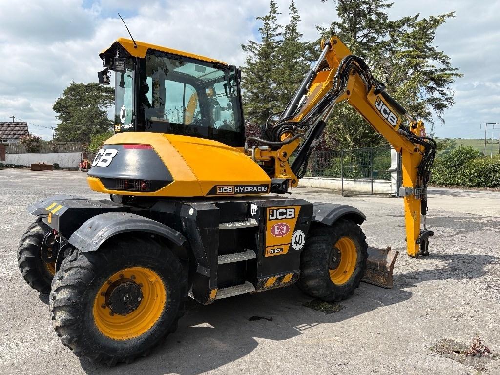 JCB Hydradig HD110T Bagri na kolesih