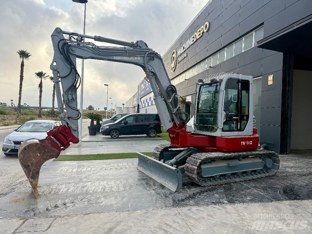 Takeuchi TB 180 FR Midi bagri 7t – 12t