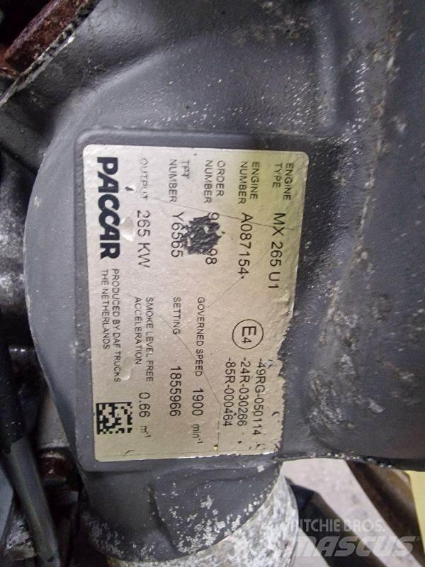 DAF MX265U1 Motorji