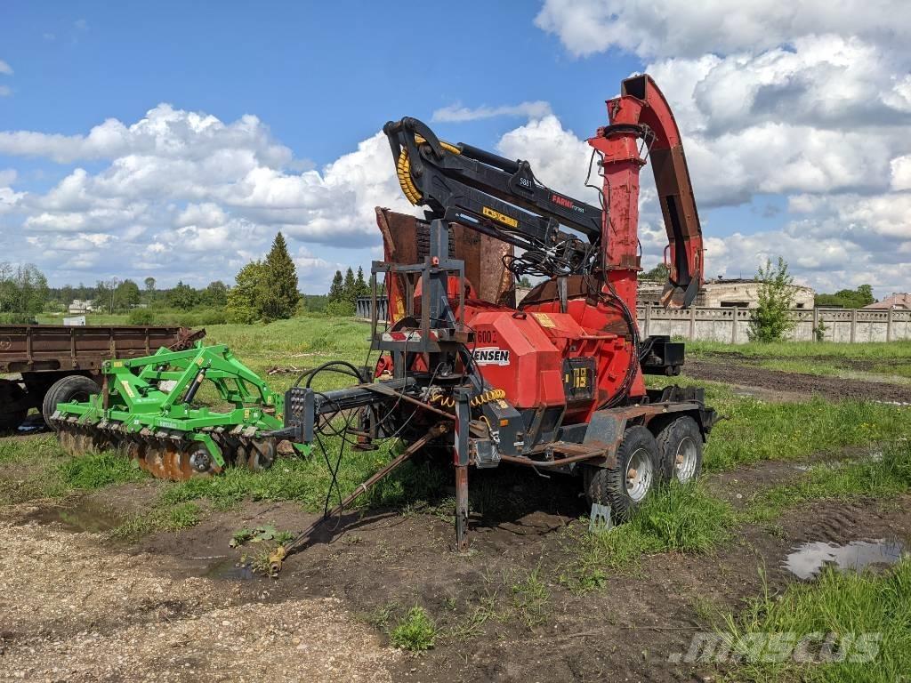 Jensen JT600Z Drobilci lesa