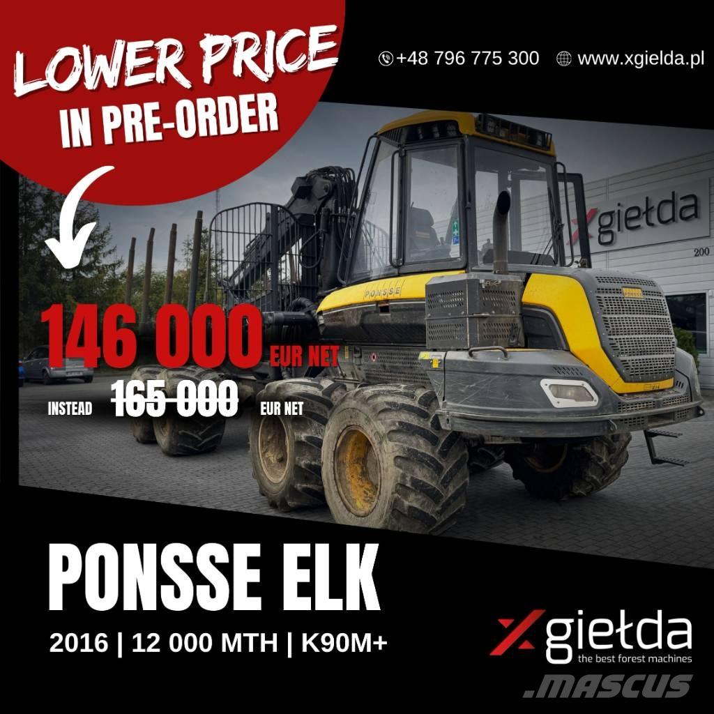Ponsse Elk Forwarderji