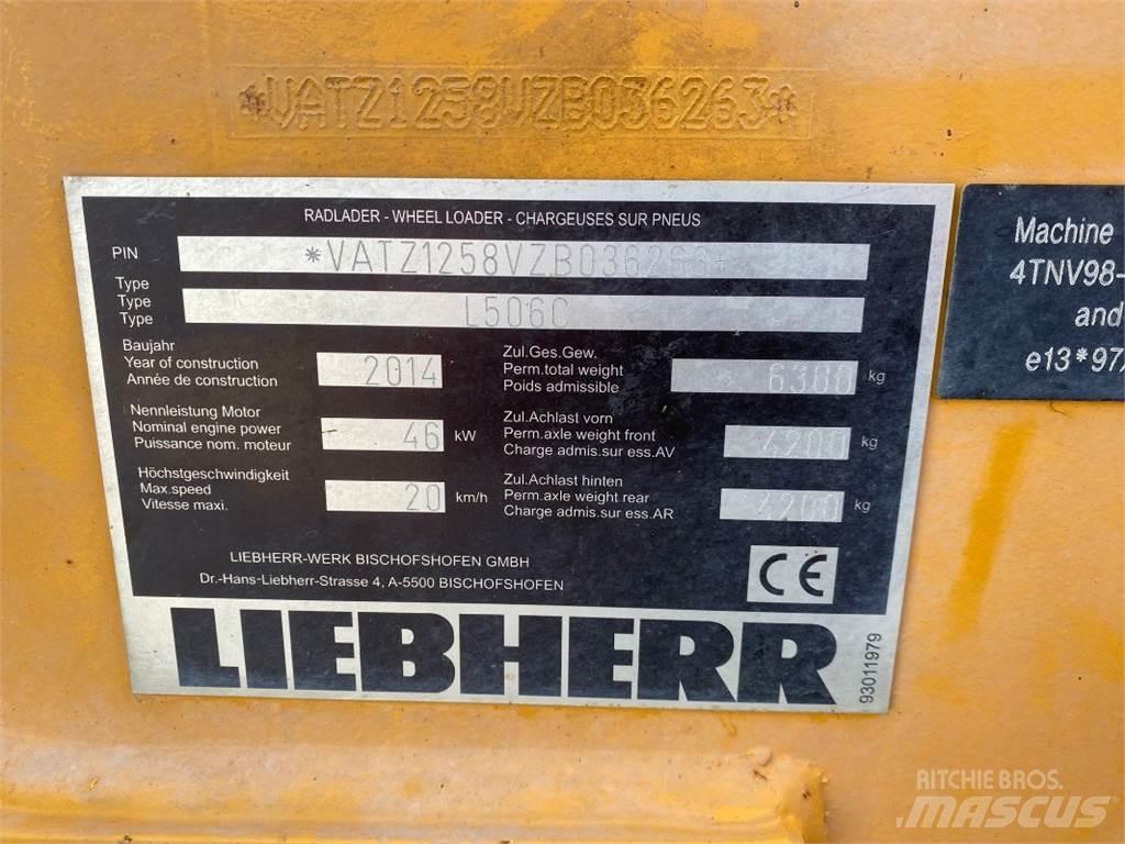 Liebherr L 506 C Kolesni nakladalci