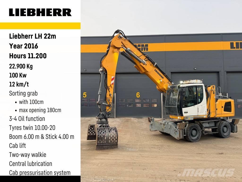 Liebherr LH 22 M Bagri za prekladanje primarnih/sekundarnih surovin