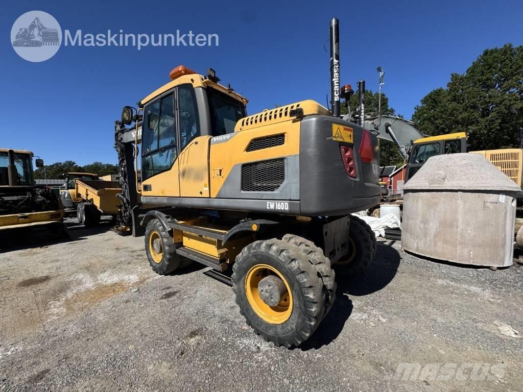 Volvo EW 160 D Bagri na kolesih