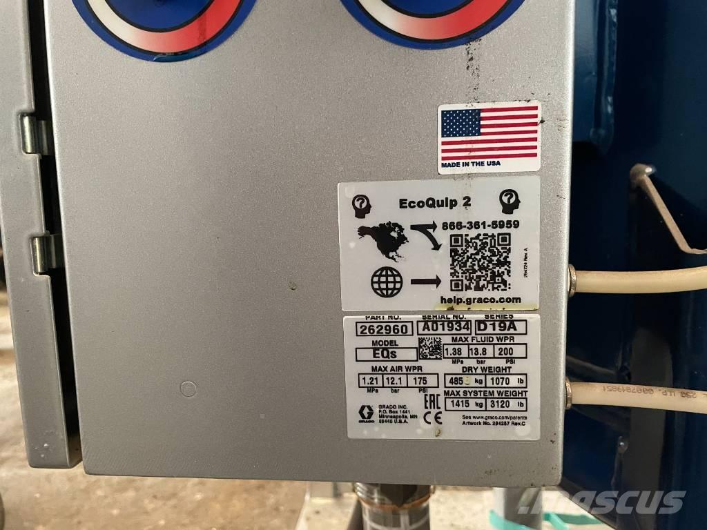 Graco EcoQuip EQs Trosilci peska in soli