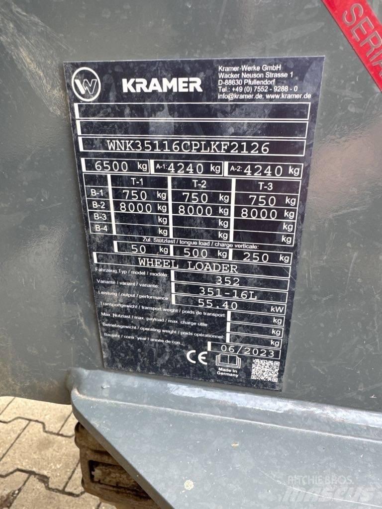 Kramer 8095L Kolesni nakladalci