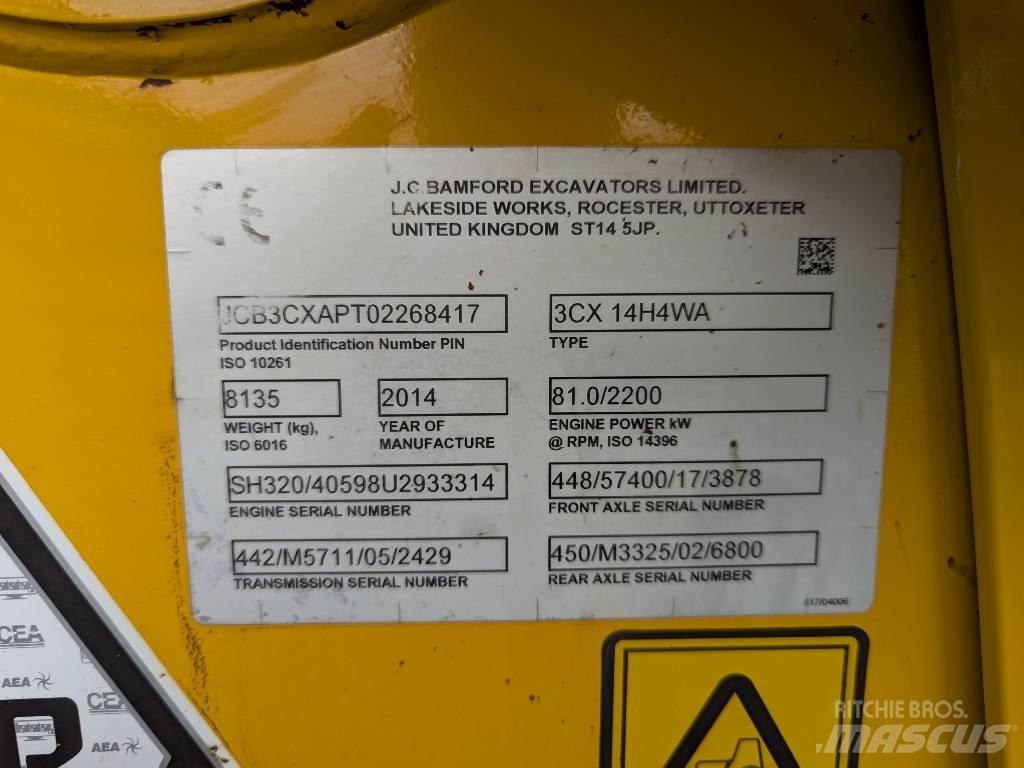 JCB 3 CX Contractor Rovokopači
