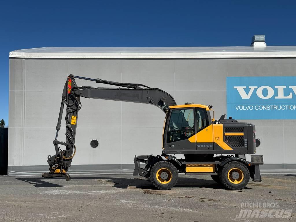 Volvo EW 160 E Bagri na kolesih